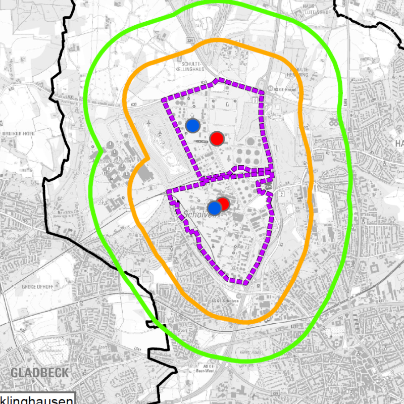 Umweltfachliche Planungsleistungen für die Errichtung und den Betrieb von vier Hochdruckdampfkesseln in Gelsenkirchen