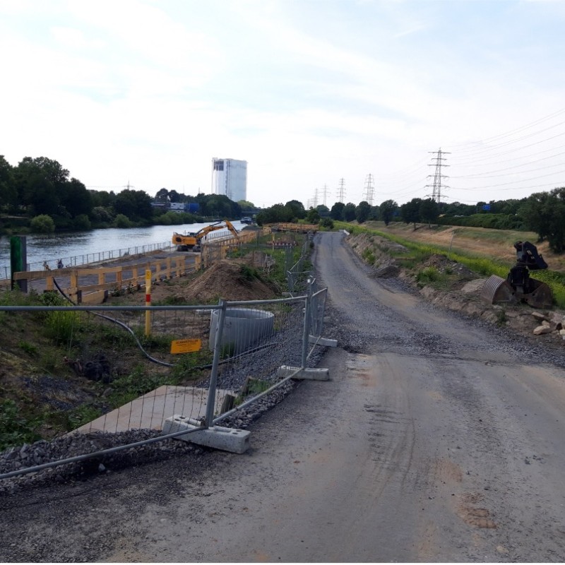 Umweltbaubegleitung (UBB) zum Bau von Regenwasserbehandlungsanlagen verschiedener Teileinzugsgebiete zwischen Emscher km 13,5 und 15,3